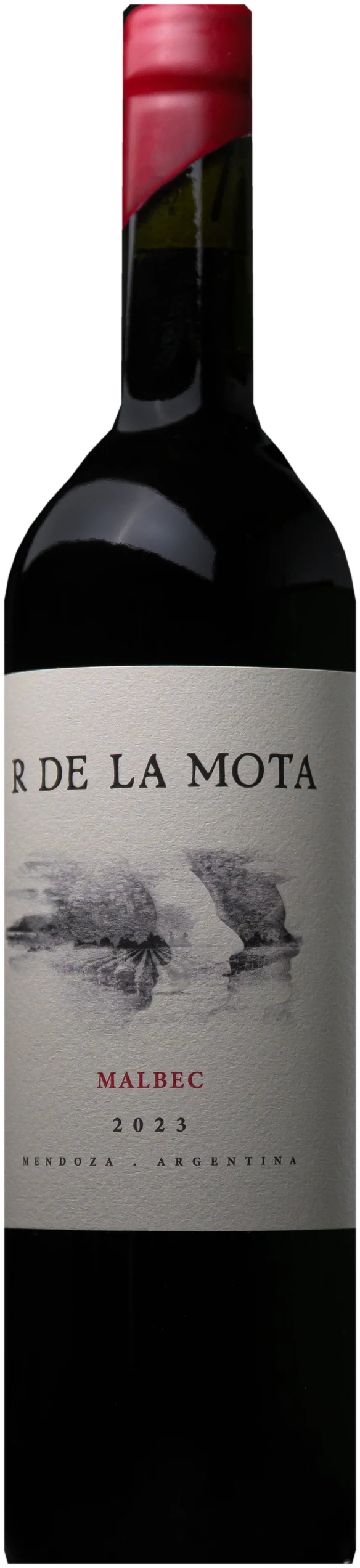 Botella de R DE LA MOTA Malbec 2023